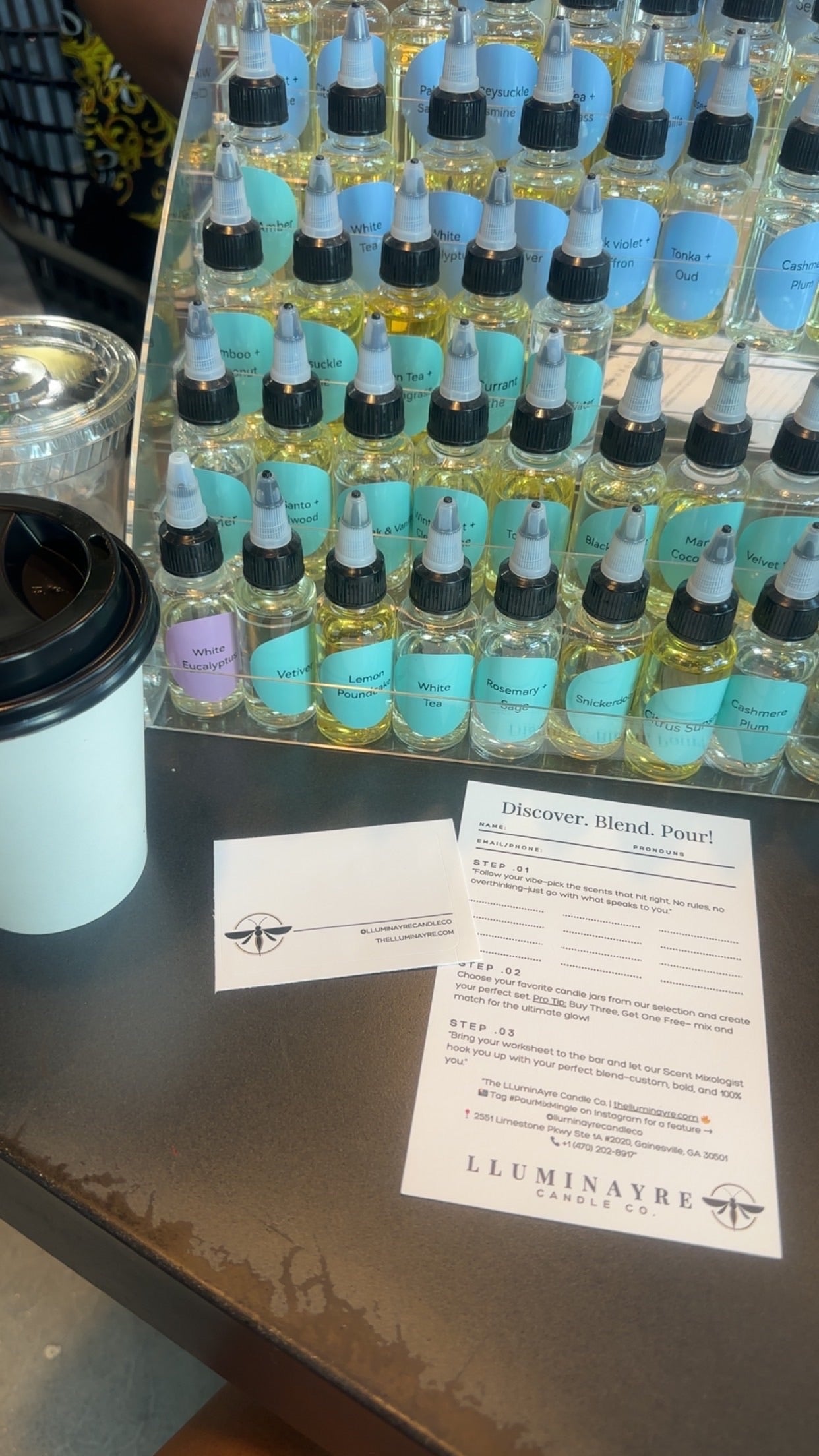 Pop-up Candle Bar @ Black Coffee ATL