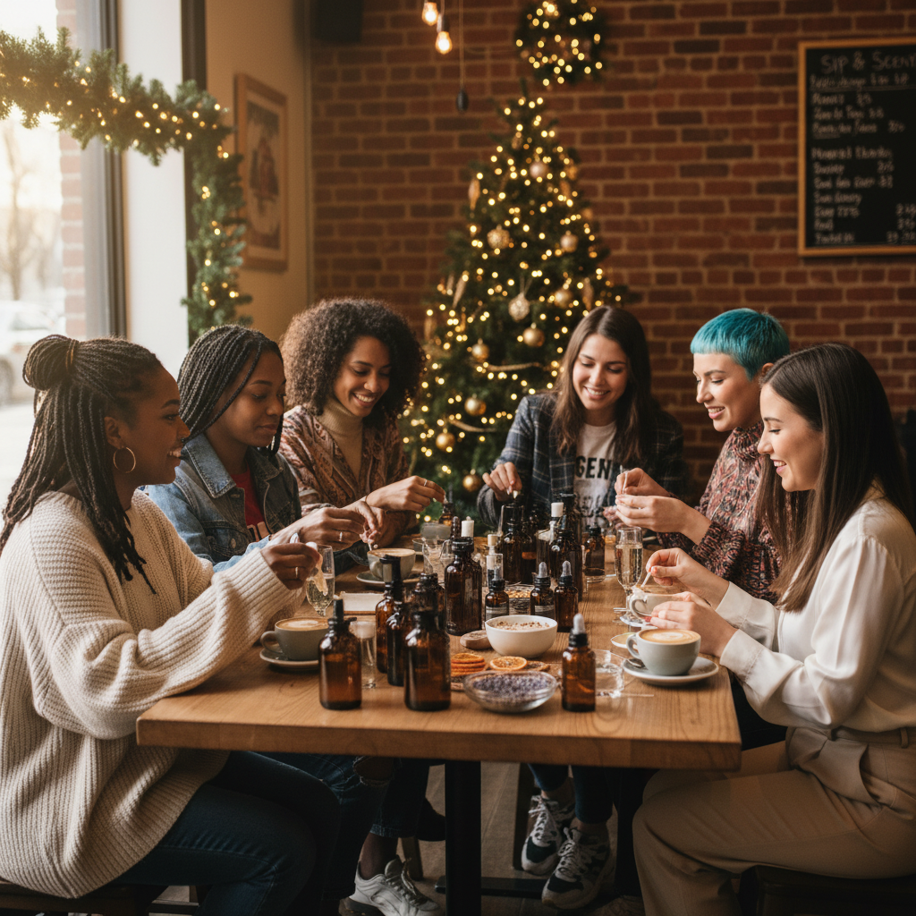 Sip & Scent Holiday Pop Up @ Black Coffee ATL